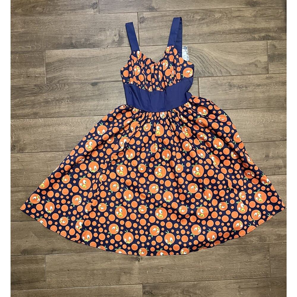 Disney Parks Dress Shop Orange Bird Dress Size XS *New*
